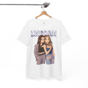 LingOrm GL Series T-Shirt | Lingling Kwong & Orm Kornnaphat Fan Art Tee | Beautiful Eye-Catching Actresses Design