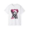 Love Hate Injured Bear Cartoon design - Unisex Ultra Cotton Tee