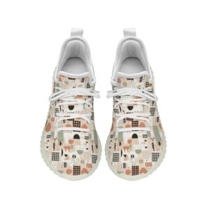 Abstract Background Design - Men's Sports Shoes