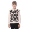 Flower Pattren Design - All-Over Print Oversized Kid's Hoodie