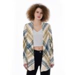 Beautiful Check Design - All-Over Print Women's Cover With Pocket