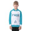 Jingle All The way Winter Design - All-Over Print Kid's Raglan Pullover Hoodie