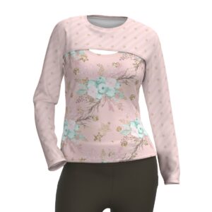 Hello Winter Digital Design - All-Over Print Women's Two-piece Sport Sweatshirt