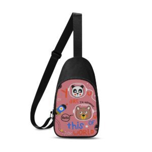 Abstract Animal Design - Chest Bags