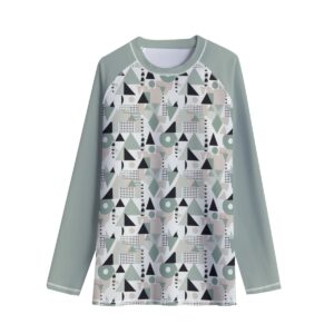 Zmapist Abstract Geometric Boho Pattern - All-Over Print Men's Compression Sports Shirt|210GSM