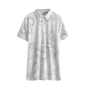 Creative Abstract Design - All-Over Print Men's Polo Shirt | Birdseye