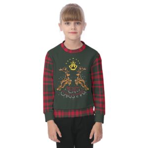 Merry Christmas Beautiful Design - All-Over Print Kid's Sweatshirt