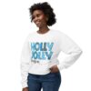 Holly Jolly Season Design - Lightweight Sweatshirt