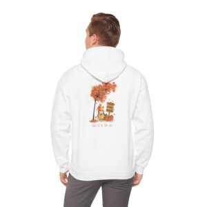 Fall is in the Air Pumpkin Gnome design Unisex Heavy Blend™ Hooded Sweatshirt