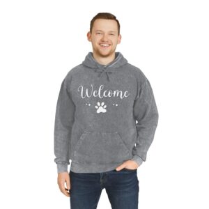 WelCome Design - Unisex Mineral Wash Hoodie