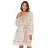 Check Simple Tartan Patterns Design - All-Over Print Women's Small Robe