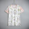 Cute Animal Head Pattern Design - Eco-friendly All-Over Print Kid's Short Sleeve