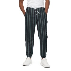 Suit Textile Stripes Pattren Design - All-Over Print Unisex Pants | 310GSM Cotton