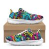 Abstract Graffiti Design - Women's Road Running Shoes