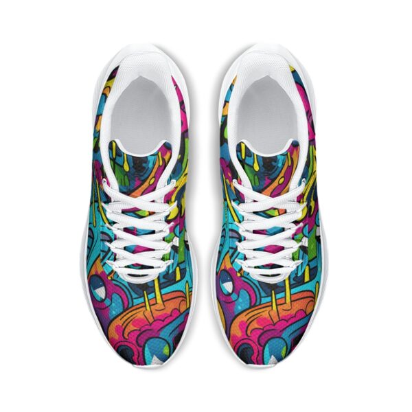Abstract Graffiti Design - Women's Road Running Shoes