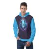 Wolf Esport Mascot Design - All-Over Print Men's Hoodie With Double-side Print Hood