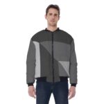 Industrial Seamless Pattern Design - All-Over Print Men's Bomber Jacket