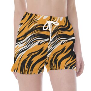 Animal Seamless Pattern Design - All Over Print Wide Waistband Sport Shorts
