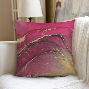 Colorful Alcohol Ink Texture Design - All-Over Print couch pillow with pillow Inserts