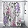 Hand Drawn Watercolor Patterns Design - Shower curtain 90(gsm)