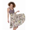 New Romantic Bouquet of Flowers Design - All-Over Print Women's Sleeveless Dress
