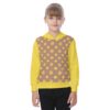 Dots Pattern Background Design - All-Over Print Oversized Kid's Hoodie