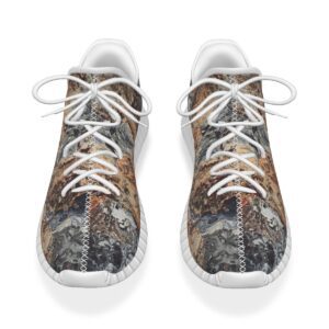 Water Marble Painting Design - All-Over Print Men's Coconut Shoes